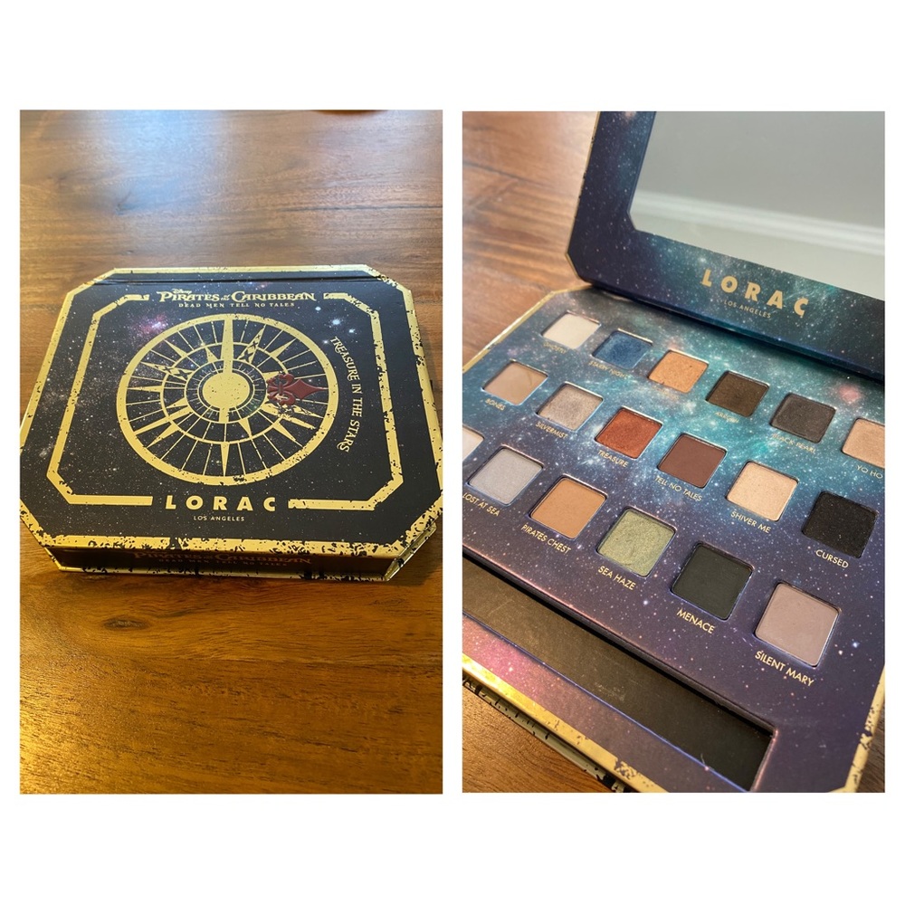 New LORAC x Pirates of the Caribbean Eyeshadow Palette